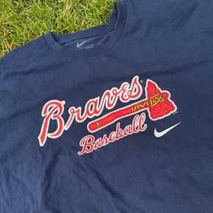 NIKE BRAVES BASEBALL TEE